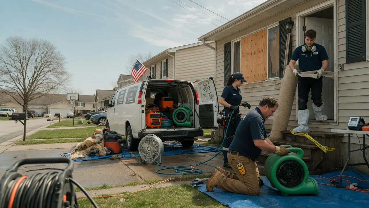 Water Damage Restoration in Finley, OK near me
